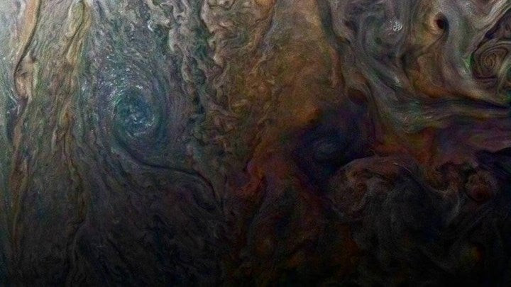 Η εντυπωσιακή κοντινή φωτογραφία της NASA από τον πλανήτη Δία